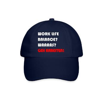 WORK LIFE BALANCE ARBEIT - Baseballkappe - Blau/Blau - Vorne