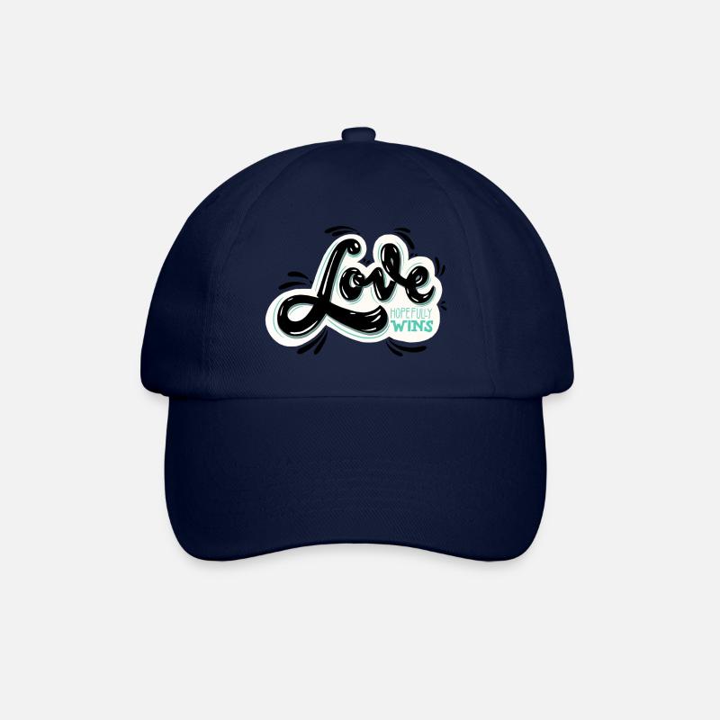 Love - Baseball Cap - blue/blue