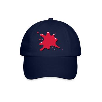 Blob blot blood - Baseball Cap - blue/blue - Front