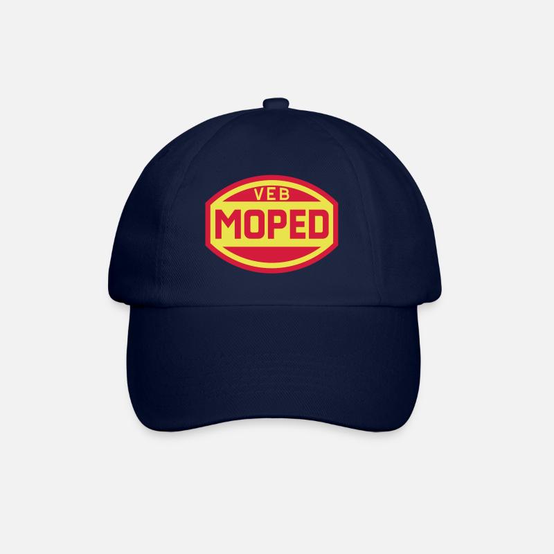 VEB Moped Logo (2c) - Baseballkappe - Blau/Blau