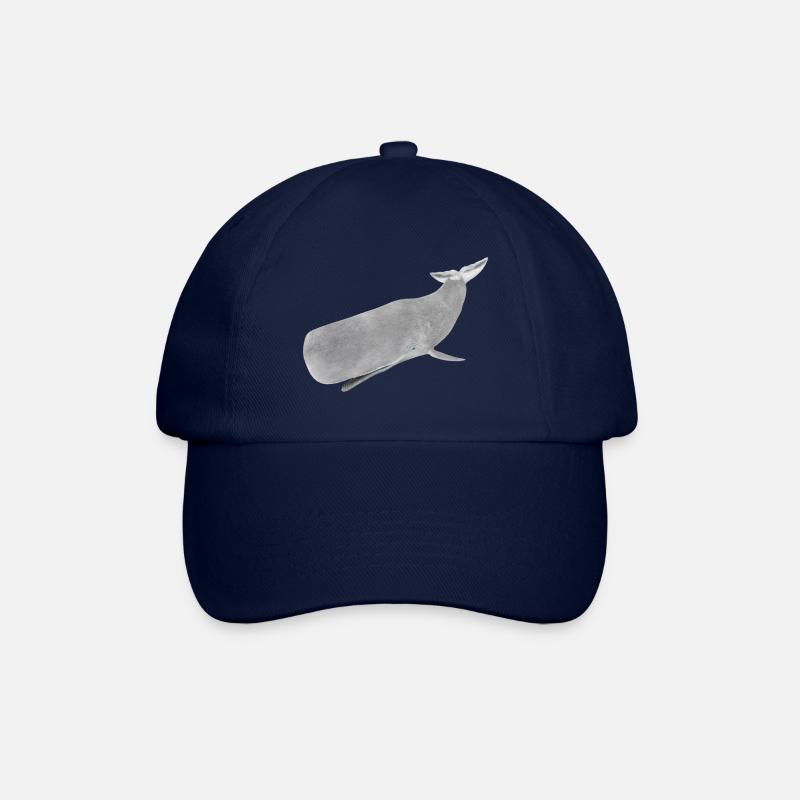 Sperm whale, whale, whale - Baseball Cap - blue/blue
