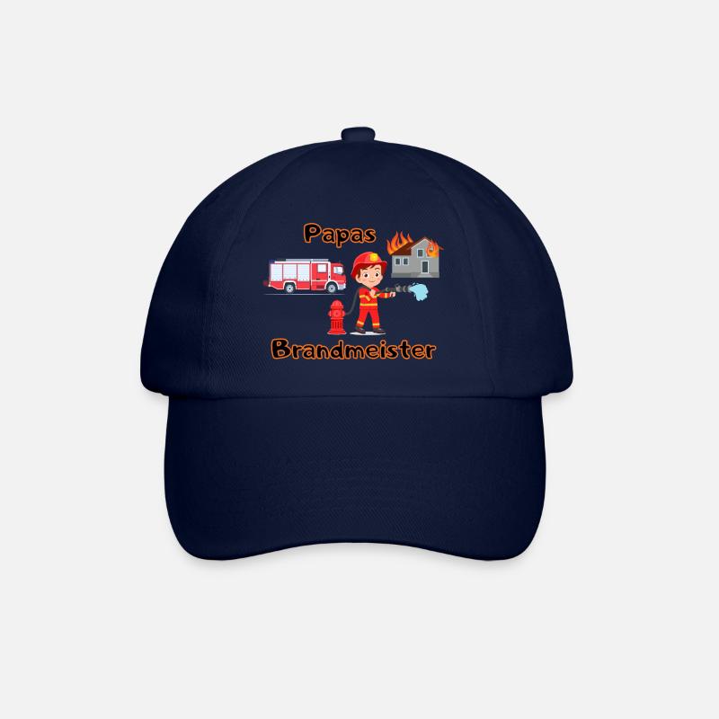 Papas Brandmeister - Baseballkappe - Blau/Blau