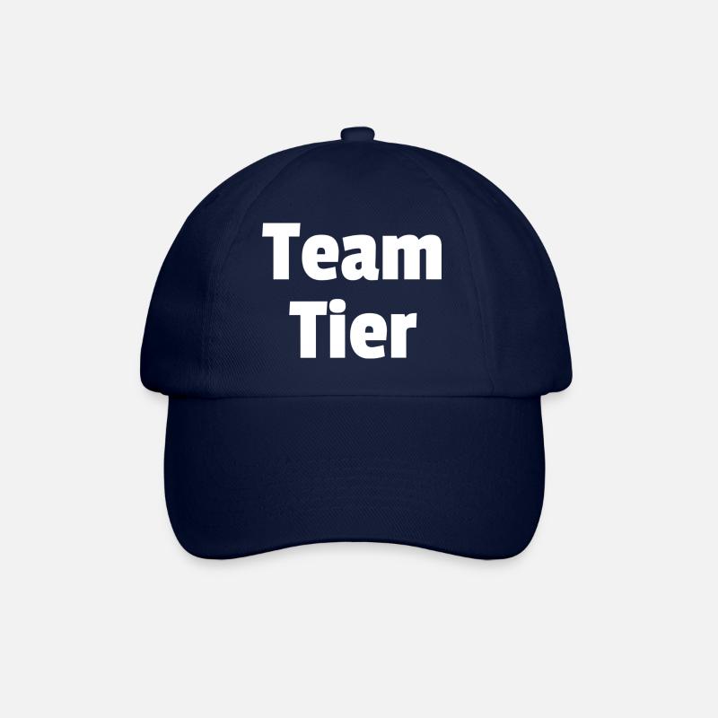 Team Tier - Baseballkappe - Blau/Blau