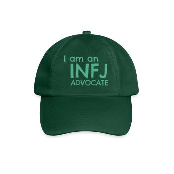 16 Personalities - INFJ Advocate - Baseball Cap - bottle green - Front