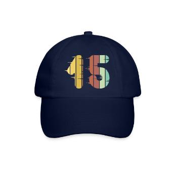 15 - Baseball Cap - blue/blue - Front