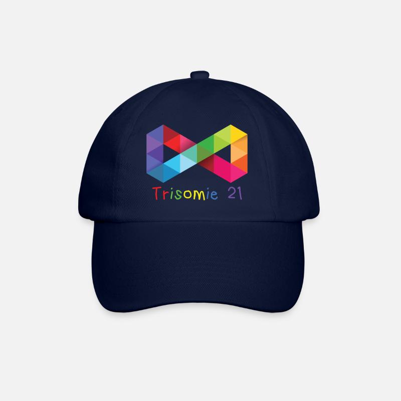 Trisomie 21 - Baseballkappe - Blau/Blau