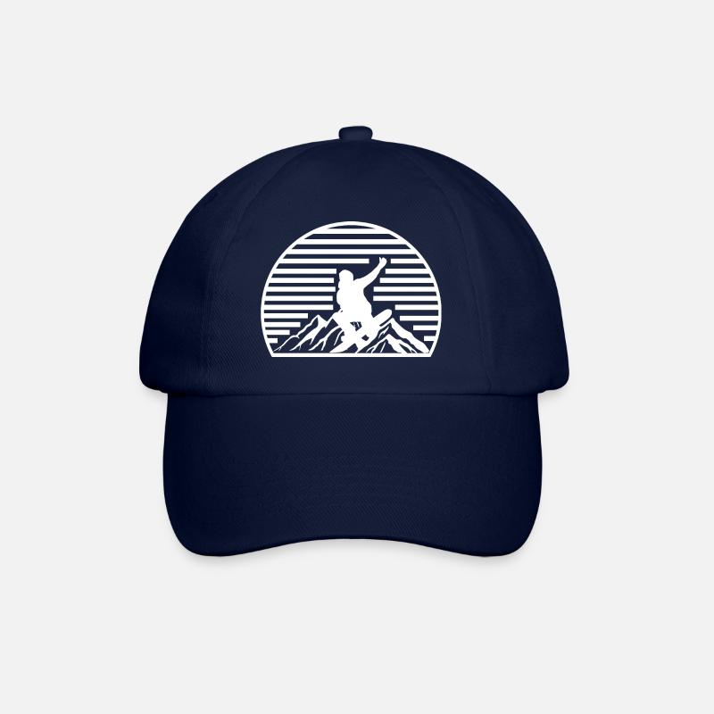Snowboard Snowboarder - Casquette classique - bleu/bleu