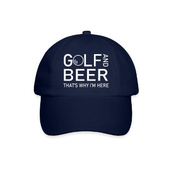 golf sport - Baseballkappe - Blau/Blau - Vorne