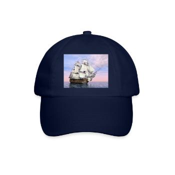 Voilier historique HMS Victory - Casquette classique - bleu/bleu - Devant