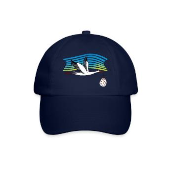 Oiseau - Casquette classique - bleu/bleu - Devant