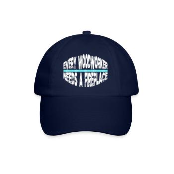 funshirt carpenter baby and toddler shirts - Baseball Cap - blue/blue - Front