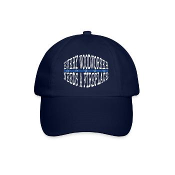 proud carpenter skull tshirts americas - Baseball Cap - blue/blue - Front