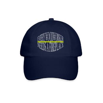 aaron carpenter tshirts statement present idea - Baseball Cap - blue/blue - Front