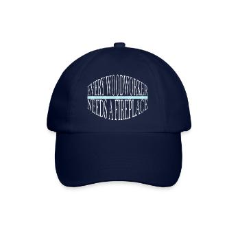 fiers t-shirts de crâne de charpentier - Casquette classique - bleu/bleu - Devant