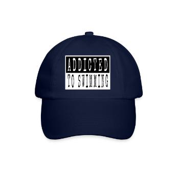 amour drôle maillots de bain nageur athlète vélo - Casquette classique - bleu/bleu - Devant