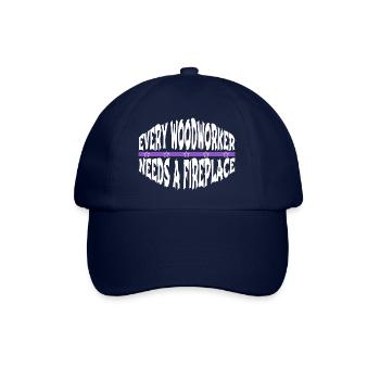 Humor Carpenter Carpenter Plumber - Baseball Cap - blue/blue - Front