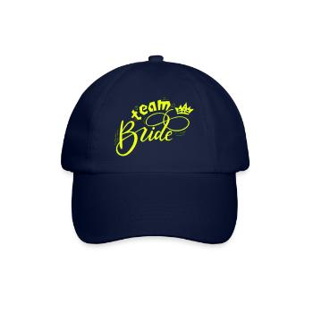 Bride bride wedding stag party bridesmaid party stag party - Baseball Cap - blue/blue - Front