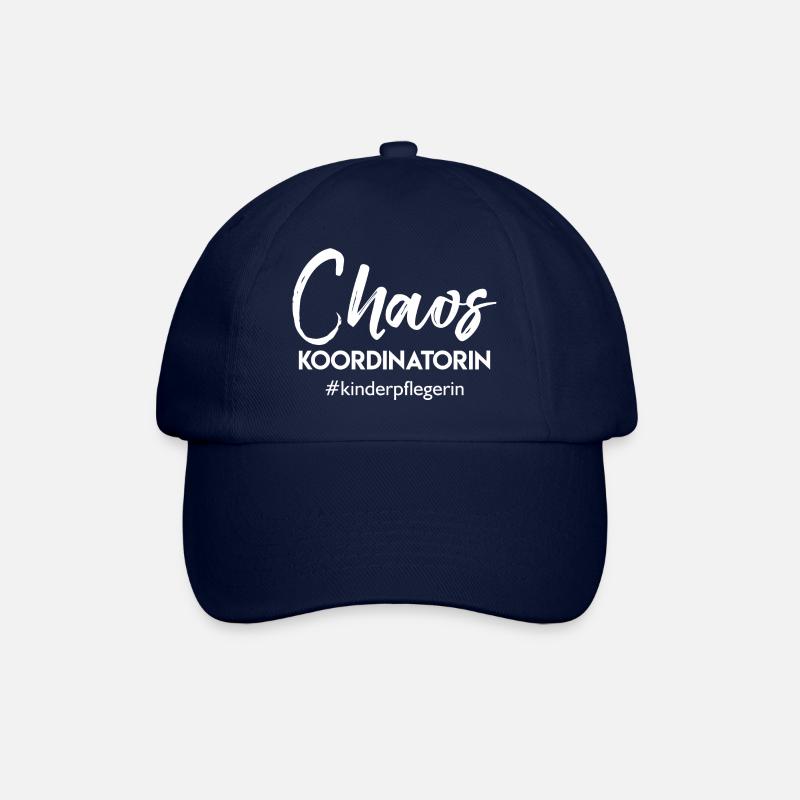 Kinderpflegerin - Chaos Koordinatorin - Baseballkappe - Blau/Blau