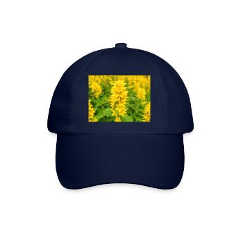 dotted loosestrife also garden loosestrife - Baseball Cap - blue/blue - Front