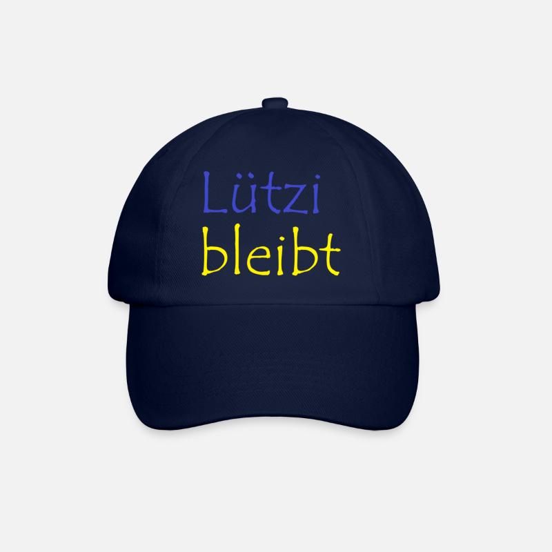Lützerath Protestanten Spruch Lützi bleibt - Baseballkappe - Blau/Blau