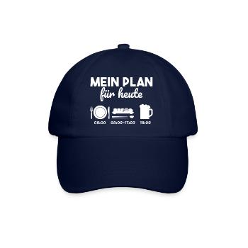 Sushi Japan Essen Geschenk - Baseballkappe - Blau/Blau - Vorne