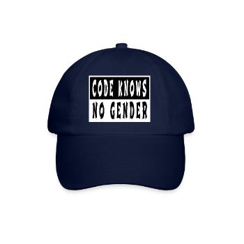 computers gift computer humour awesome gift idea - Baseballkappe - Blau/Blau - Vorne