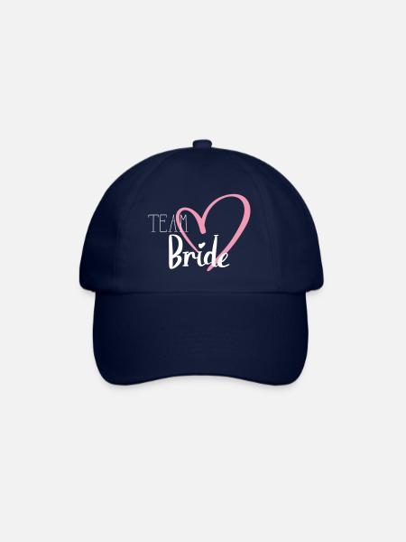 Team Bride - Baseballkappe - Blau/Blau