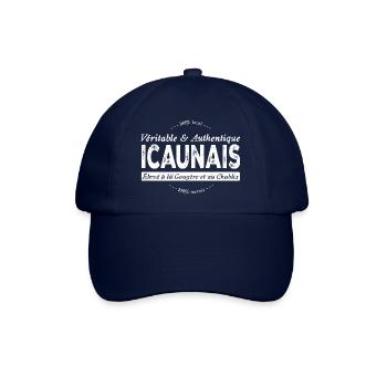 Icaunais de l'Yonne - Casquette classique - bleu/bleu - Devant