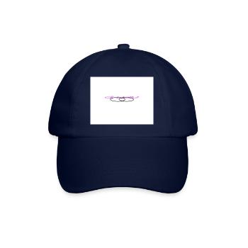 Streetwear Y2K Design Logo - Baseballkappe - Blau/Blau - Vorne