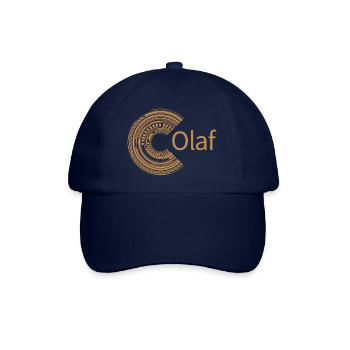 Für Olaf - Baseballkappe - Blau/Blau - Vorne