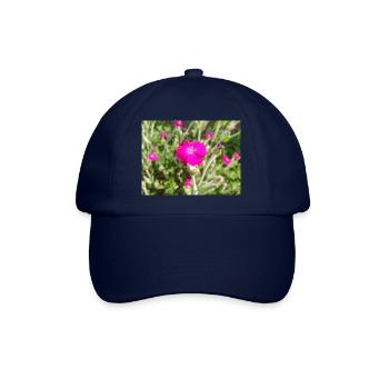 Rosennelke Lychnis coronaria Kronen-Lichtnelke - Baseballkappe - Blau/Blau - Vorne