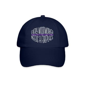 forest work birthday present idea present idea - Baseball Cap - blue/blue - Front