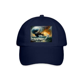 Zorn der Natur #7 - Baseballkappe - Blau/Blau - Vorne