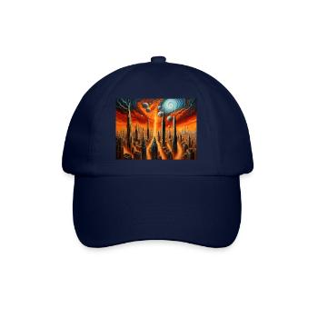Zorn der Natur #9 - Baseballkappe - Blau/Blau - Vorne