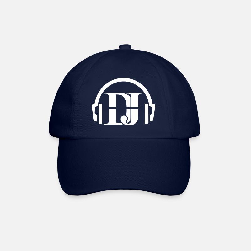 Casque DJ Techno Design et DJ - Casquette classique - bleu/bleu