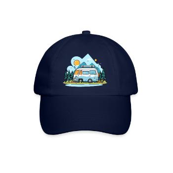 Vanlife - Baseballkappe - Blau/Blau - Vorne