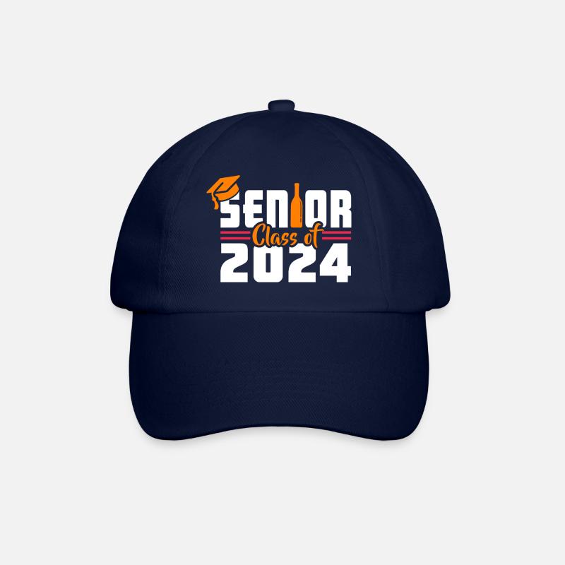 Abschluss 2024 - Baseballkappe - Blau/Blau