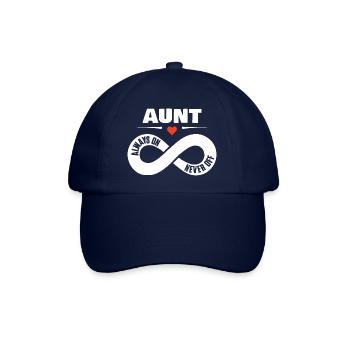 Cadeau pour la chemise Dear Aunt Heart - Casquette classique - bleu/bleu - Devant