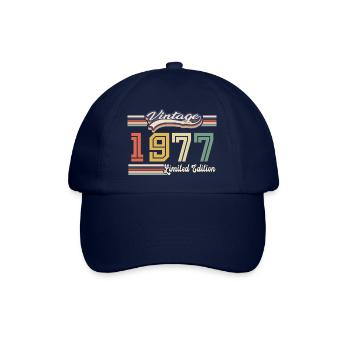 Cadeau D'anniversaire 1977 Génial Depuis 1977 vint - Casquette classique - bleu/bleu - Devant