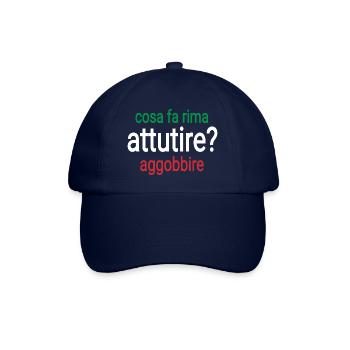 Comptine Italien - Casquette classique - bleu/bleu - Devant