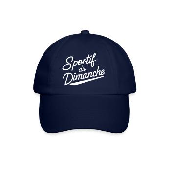 Sportif du dimanche - Casquette classique - bleu/bleu - Devant