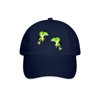 Perroquet 2 - Casquette classique - bleu/bleu - Devant