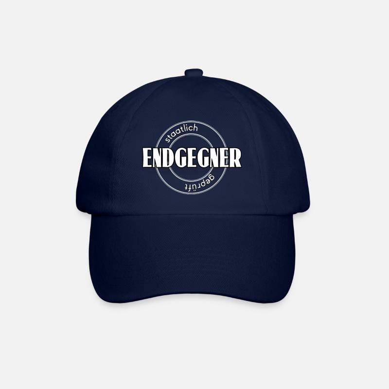 Endgegner - Baseballkappe - Blau/Blau