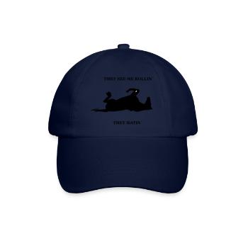 Ils me voient rouler ils hatin - Cheval sale - Casquette classique - bleu/bleu - Devant