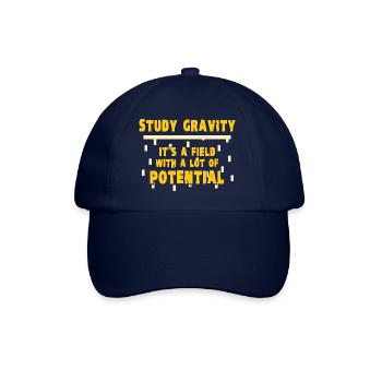 Physics Physicist Physics Student Physics Teacher - Baseball Cap - blue/blue - Front