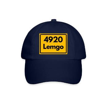 ALTE POSTLEITZAHL PLZ RETRO 4920 LEMGO NRW - Baseballkappe - Blau/Blau - Vorne
