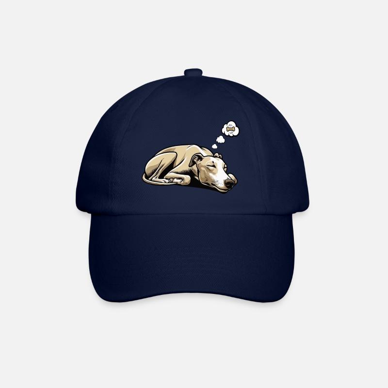 Whippet Windhund Whippets Windhundbesitzer - Baseballkappe - Blau/Blau