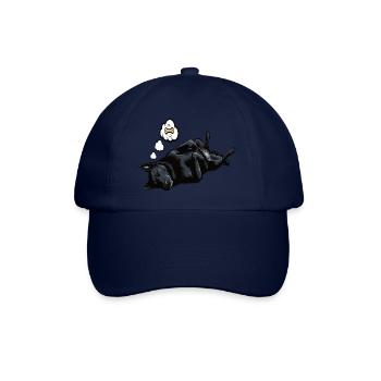 Black Shepherd Owner - Baseball Cap - blue/blue - Front