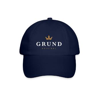 Grund Original Familienlogo - Baseballkappe - Blau/Blau - Vorne