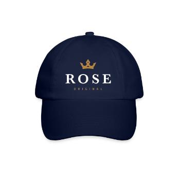 Logo original de la famille Rose - Casquette classique - bleu/bleu - Devant